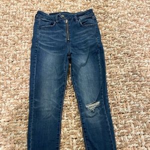 American Eagle, lightly worn skinny jeans